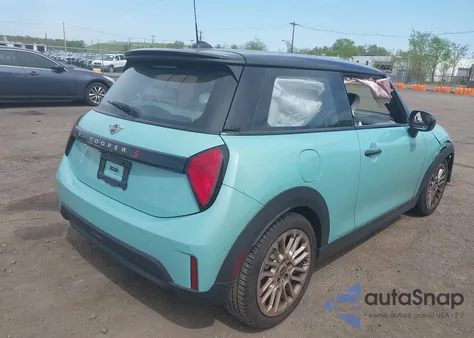 2025 Mini Hardtop Cooper S from USA, damaged, VIN WMW23GD05S2W24870